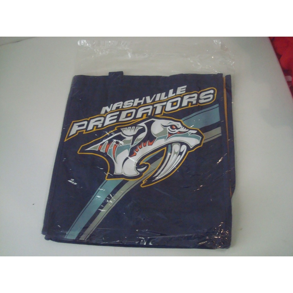 NASHVILLE PREDATORS 12X15  Game Day Purse ‎ BAG HANDBAG TOTE HAND VINTAGE BP1
